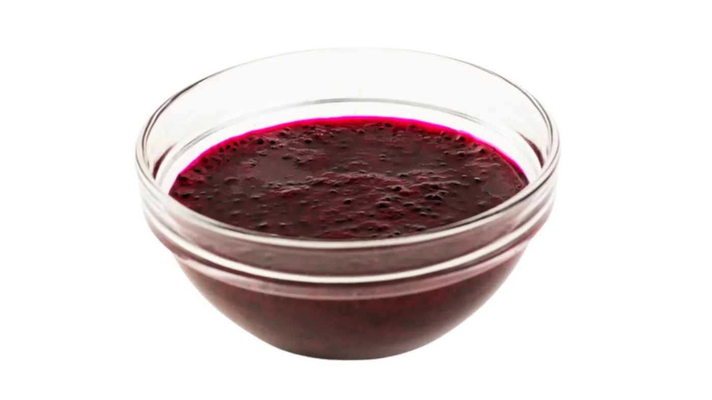 Organic dragon fruit puree from Nicaragua